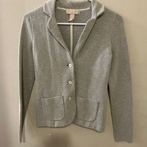 Banana Republic cotton sweater blazer